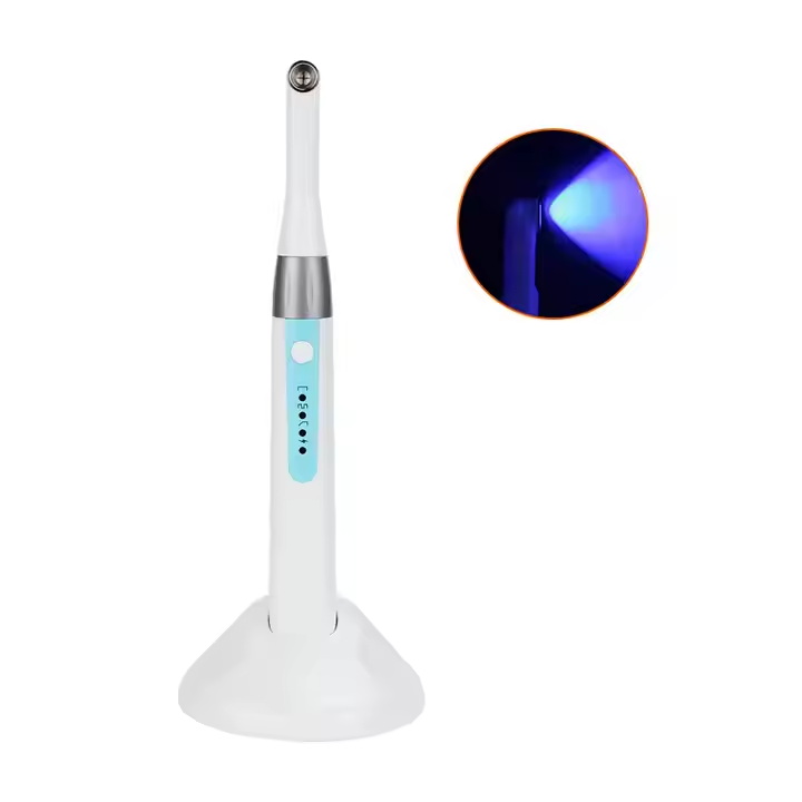254-Dental Cordless 5W LED Curing Light Cure Lamp Wireless 1500mwcm2 Blue Light with Whitening Tip Elect.jpg